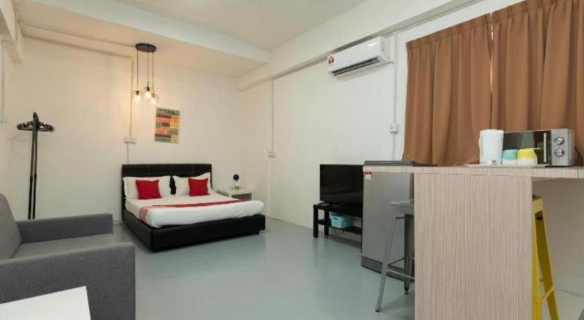 โอโย 43993 แมดสวีท Hotel โกตาคินาบาลู ภายนอก รูปภาพ